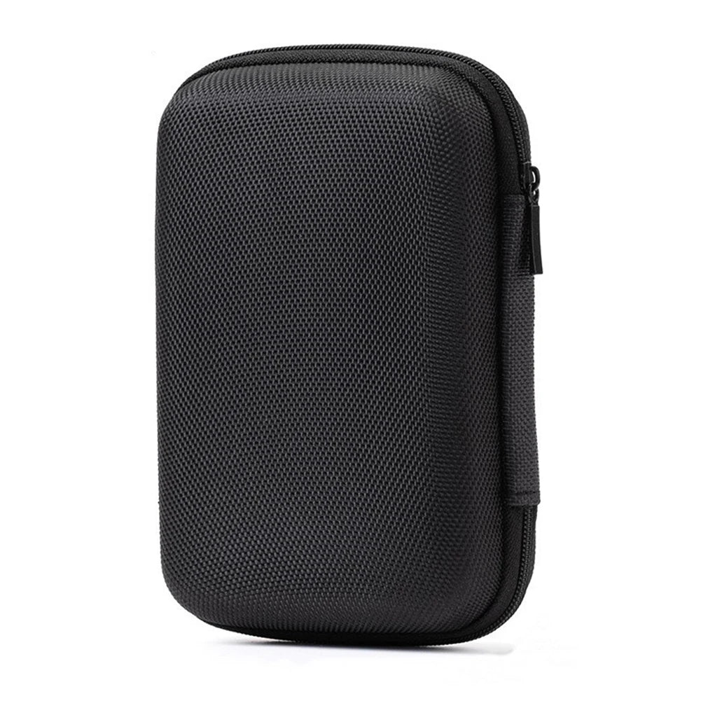 Durable Storage Bag for Anbernic RG34XX R36S R35S Portable Console Shockproof Waterproof Dustproof Easy Carry Protective Case Quake black