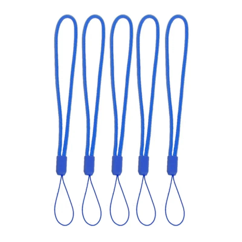 Lanyard for Cell Phone Camera Universal Hand 5pcs Wrist Strap Rope Cord Holder Quake Dark blue 5pcs