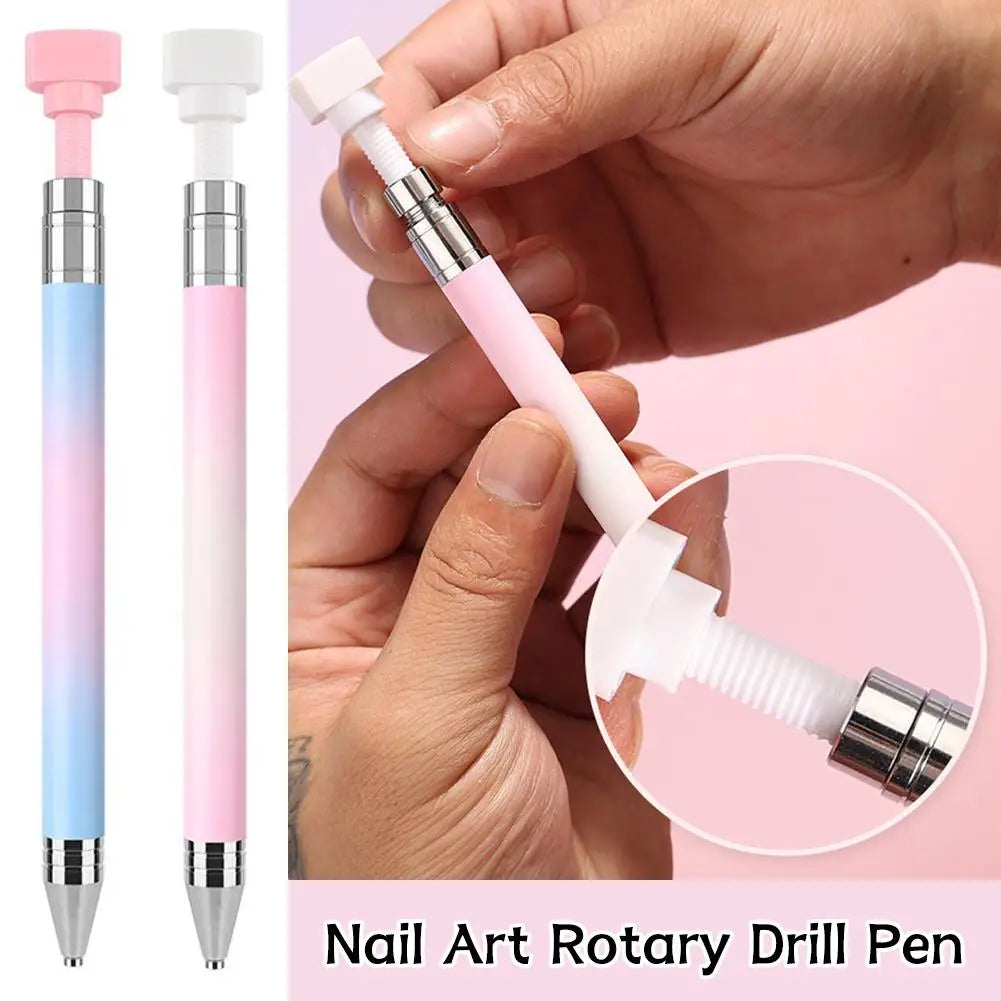 Nail Art Drill Pen For 5D Diamond Painting Nail Art Drill Pen Quickly Picks Up Beads Nail Art Craft Pen Refillable Design Gift S Quake