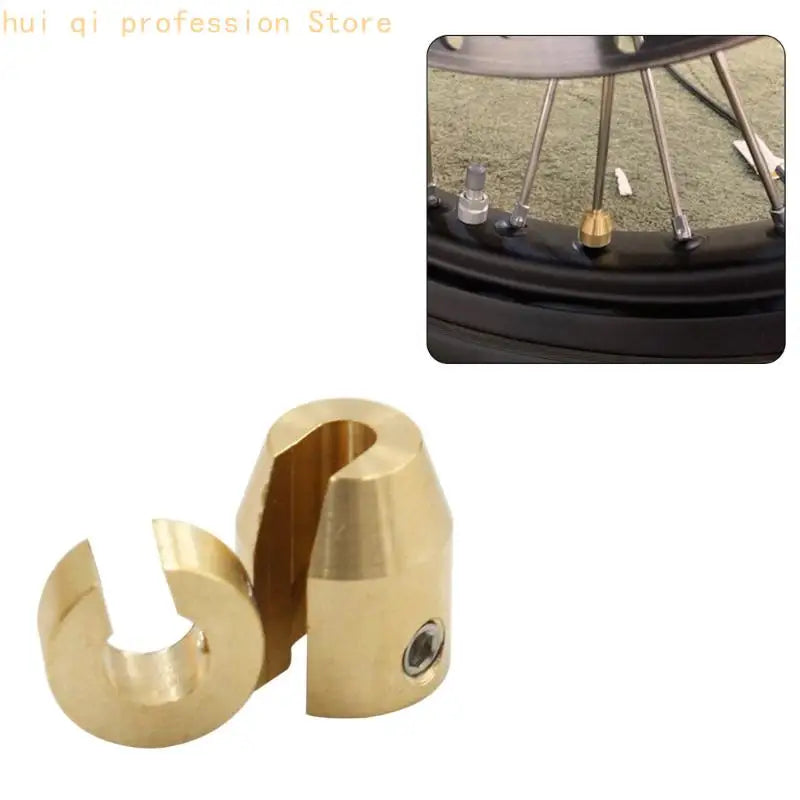 Brass Motorcycle Spoke Weights Suitable for Accurate Balance Minimizes Vibration Boosts Safety Easy to Fit Various Sizes H8WE Quake