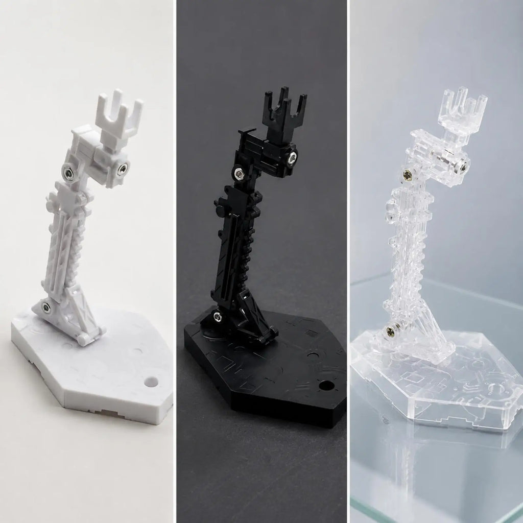 Action Figure Stand with Screwdriver Adjustable Jointed Display Holder for Model Figures Hobby Workspace Photography Quake