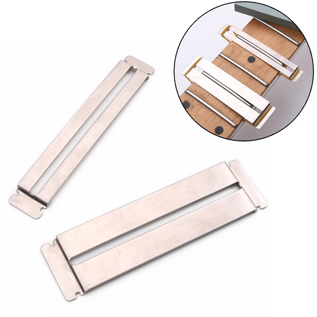 16pcs Guitar Fret Sanding Fingerboard Guards Guitar String Separator Tools Luthier Tool Fretboard Protector for Dressing Frets Quake