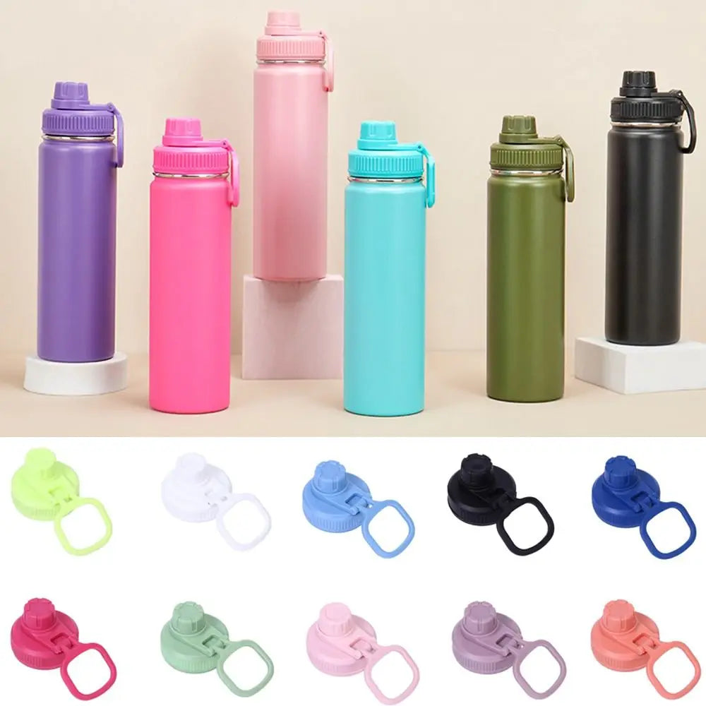 Universal Plastic Bottle Lid Replacement Multicolor Cup Cap Splash Spill Proof Water Bottle Cover Bottle Accessories Quake
