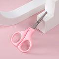 Convenient Newborn Baby Nail Clipper Safety Long Scissors Trimmer Manicure Cutter Special Scissor Babies Care Tools Accessories Quake B288 Pink