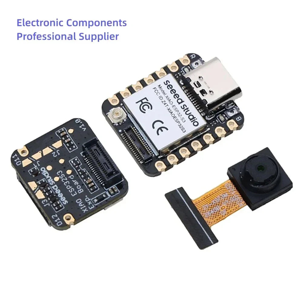 Seeed Studio XIAO ESP32S3 Sense Seeeduino 2.4GHz WiFi BLE Mesh 5.0 8MB OV2640 Camera Sensor Module Development Board for Arduino Quake