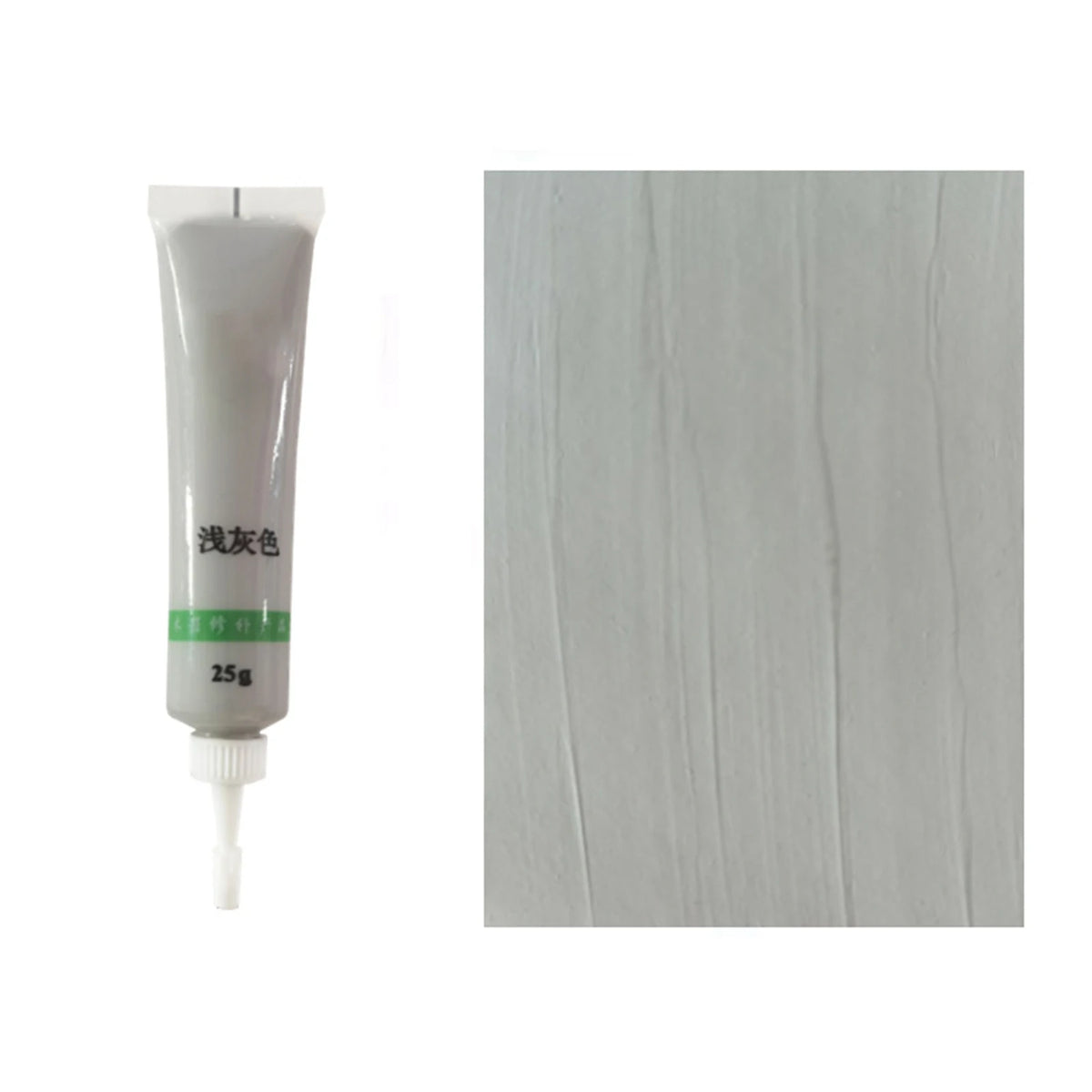 Wood Furniture Refinishing Paste Wood Floor Table Door Cabinet Scratch Fast Remover Repair Paint 27 Colors Wax For Furniture 25g Quake Light Gray