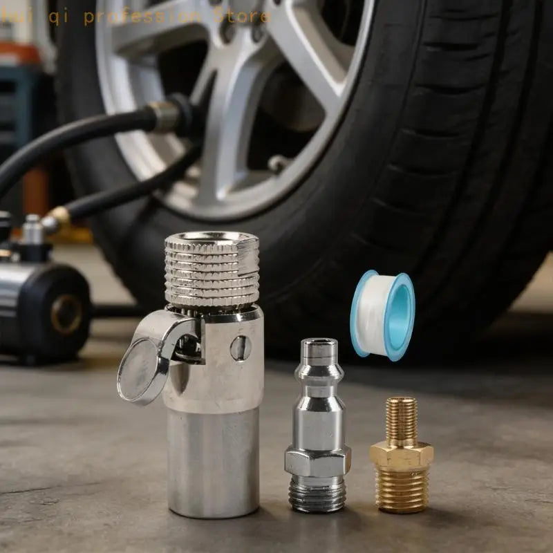 Universal Large Capacity Quick Disconnect Valves Air Chuck With 12 Tooth Locking System For Quick Leak Proof Tire Inflation H8WE Quake
