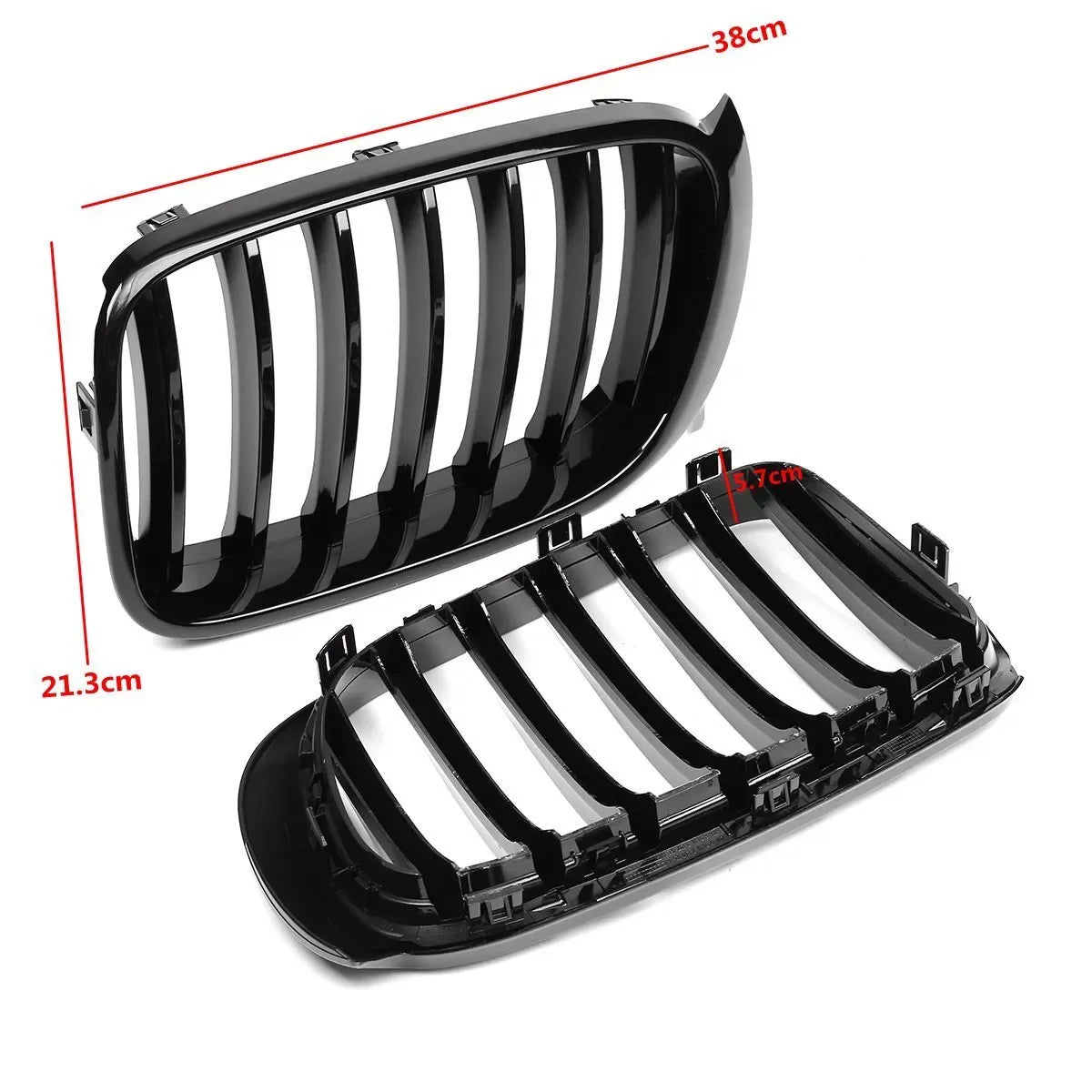 For BMW X3 F25 X4 F26 2014 2015 2016 2017 Car Grille Front Bumper Sport Kidney Racing Grill Black Accessories Replace Parts Quake