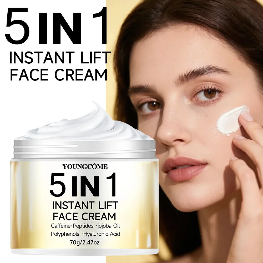 5-in-1 Facial Moisturizing Cream Containing Vitamin C Collagen Moisture Formula Suitable for All Skin Types Quake