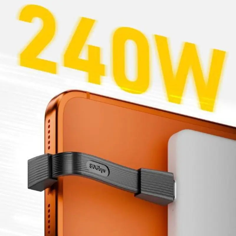 Portable USB5 Hard Drive Enclosure Type C Cable Data Transfer Cable for Full Compatibility Systems Offering Fast Speed K1KF Quake
