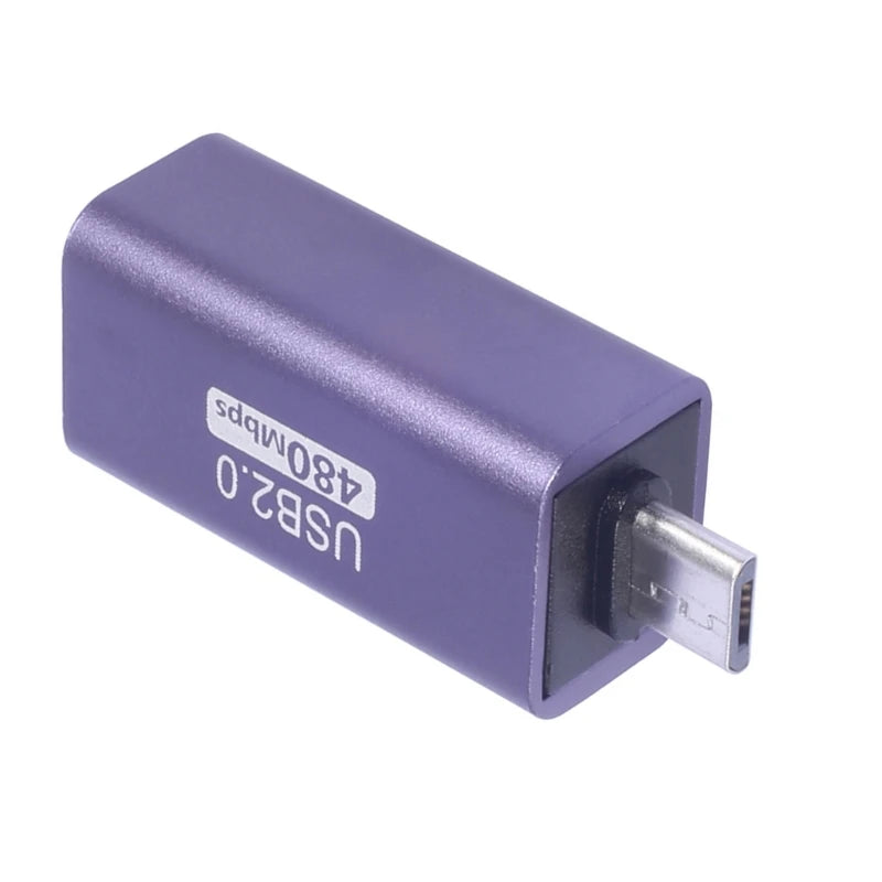 USB/USB B/Type C/Minis USB/MicroUSB Male Male Convert Connectors Support Data & Charging for Printers/Scanner K1KF Quake