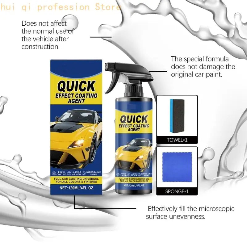 Friendly Ceramic Coating Solution Upgrades for Auto Paint Care & H8WE Quake