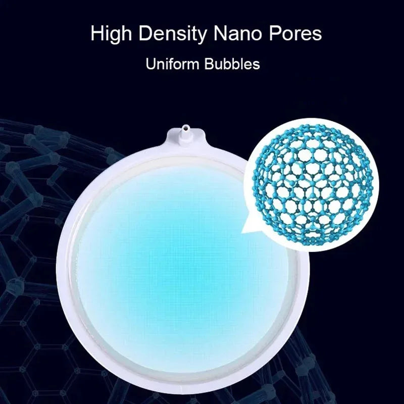 35/50/80/100mm Fish Tank Aquarium Nano Air Stone Oxygen Aerator Air Bubble Pond Pump Hydroponic Oxygen Supply Accessories Quake
