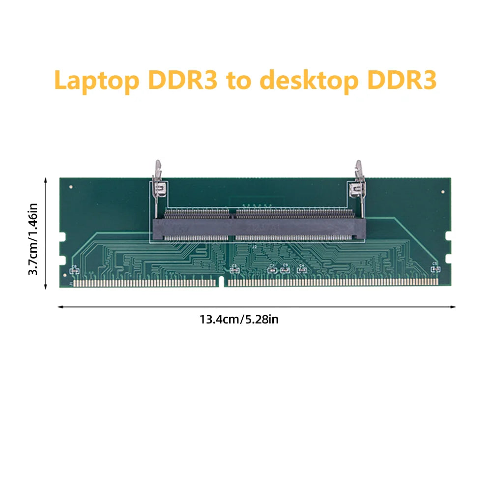 Laptop To Desktop SO-DIMM To PC DIMM Card DDR3 DDR4 DDR5 Memory RAM Memory Adapter Quake 1PC DDR3