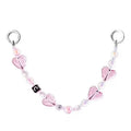 Double Rings Hanging Phone Charm Accessories for Galaxy for IPhone 12 13 14 15 16 17 18 Pro Max Case Quake phone charm