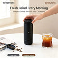 TIMEMORE WHIRLY01S Portable Electric Coffee Grinder Auto-Stop For Espresso & Pour Over Quake black