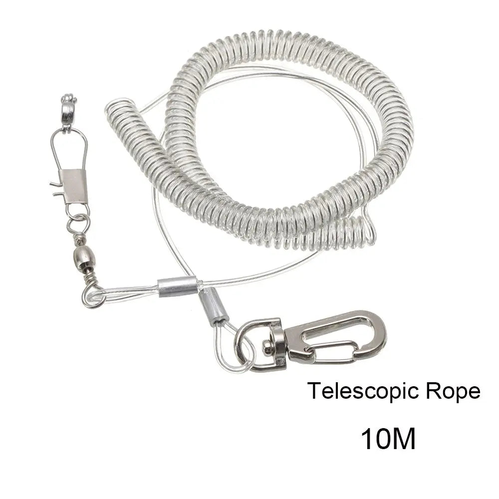 Bird Training Harness Cockatiel Flying Training Leash Parrot Bird Anti-bite Leg Ring Ultra-light Flexible Rope Quake Rope10m