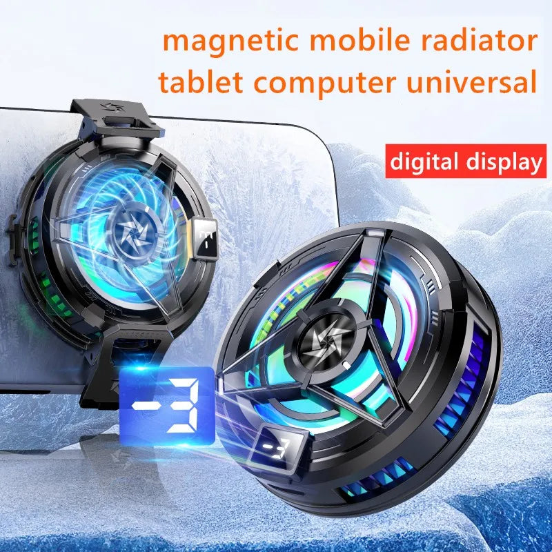 New Mobile Phone Radiator for Mobile Phone Phablet Fan Semiconductor Mobile Phone Cooler Gaming Cooler Mobile Phone Quake
