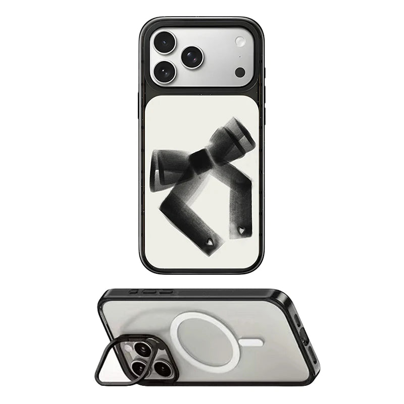 6092055 Impact Case - Mirror / Glaze Magnetic Cover: Compatible with IPhone 18 17 Pro Max 18Pro Quake stand (MagSafe) for iPhone17 Pro Max