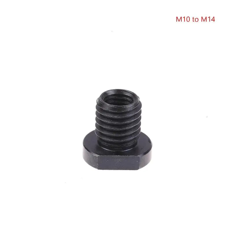 1PCS Angle Grinder Adapter M10 M14 Thread Attachment Grinde Spindle Arbor Conversion Female To Male Connector Rod Power Tool Quake A1