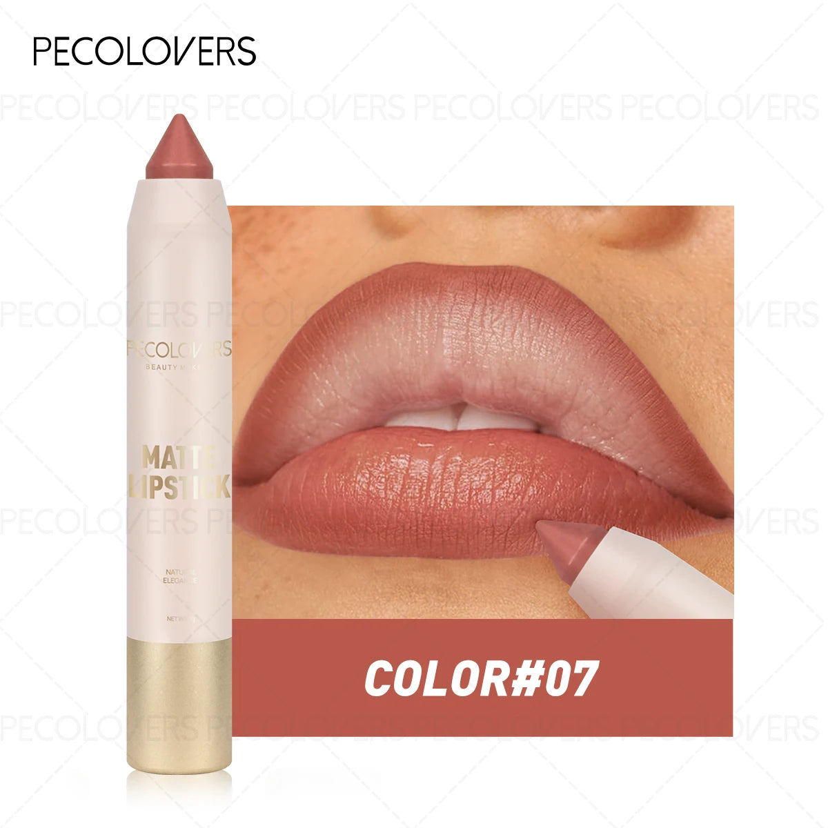 Multi Color Lipliner, Plump and Charming Lips, Waterproof and Sweat Resistant, Suitable for A Variety of Makeup, Lip Cosmetics Quake 07