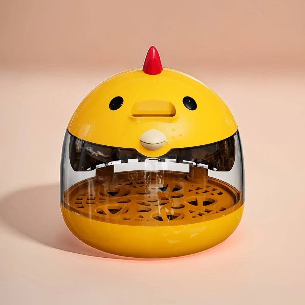 Egg incubator incubator light transparent window 5 eggs humidity control automatic temperature control manually turn the eggs Quake