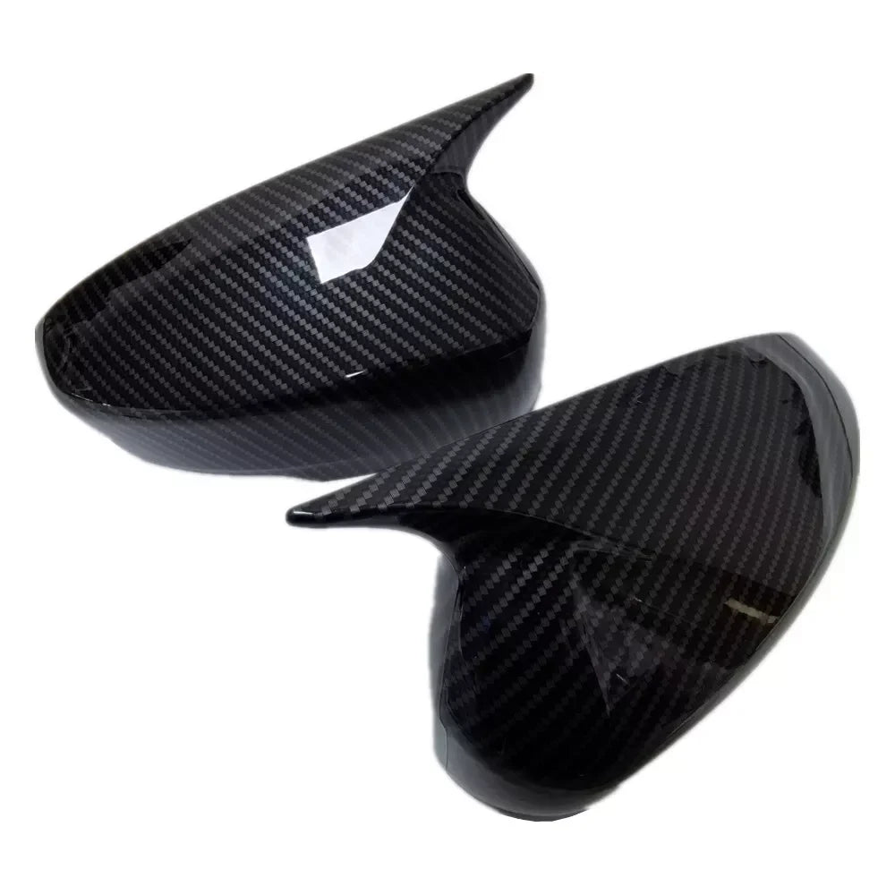 For Mitsubishi Eclipse Cross 2018-2022 Car Sticker Rearview Side Mirror Cover Wing Cap Exterior Door Rear View Case Trim Carbon Quake
