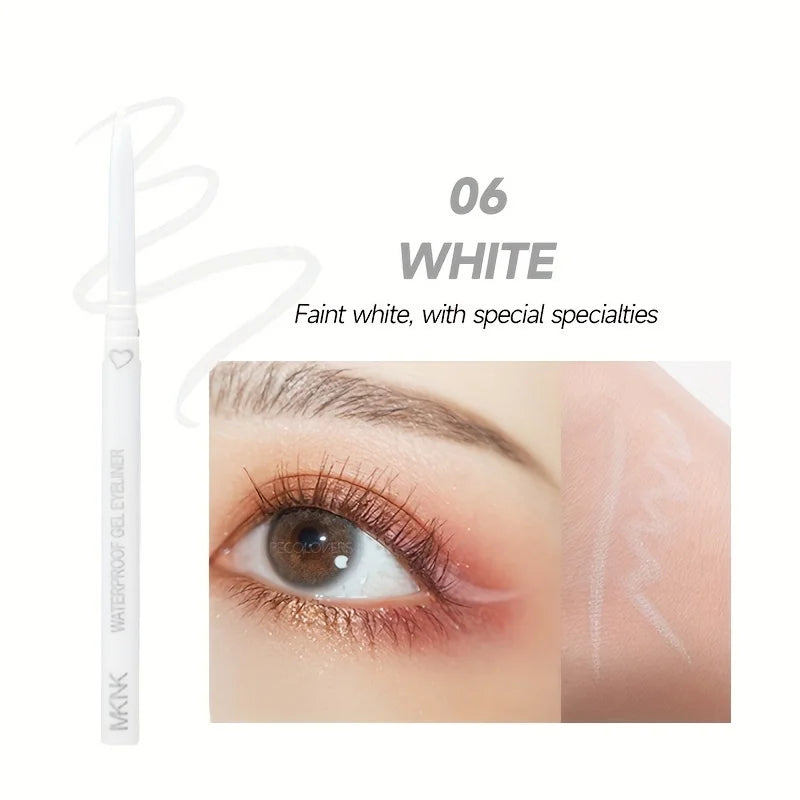 Makeup Long-lasting Eyeliner Pencil Waterproof High Pigment Eyeshadow Eye Liner Pen Women Fashion Color Makeup Tools Quake 06