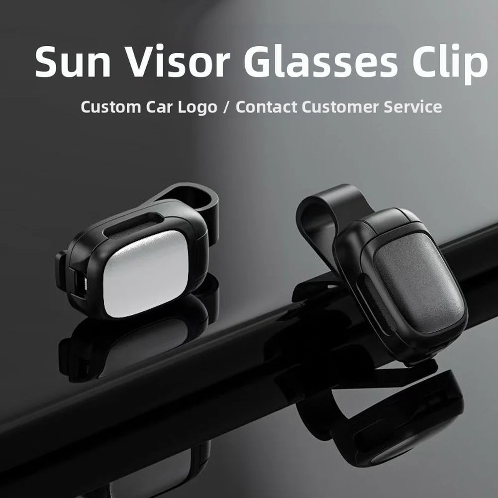 Car Glasses Sunglasses Holder for Sun Visor Multifunctional Lightweight Compact with Soft Lining for Lens for protection Quake