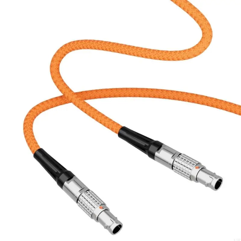 Camera and Video Production Power Cable, Cable Body with Aluminum Locking Ends and Bidirectional 2Pin Layout for K1KF Quake