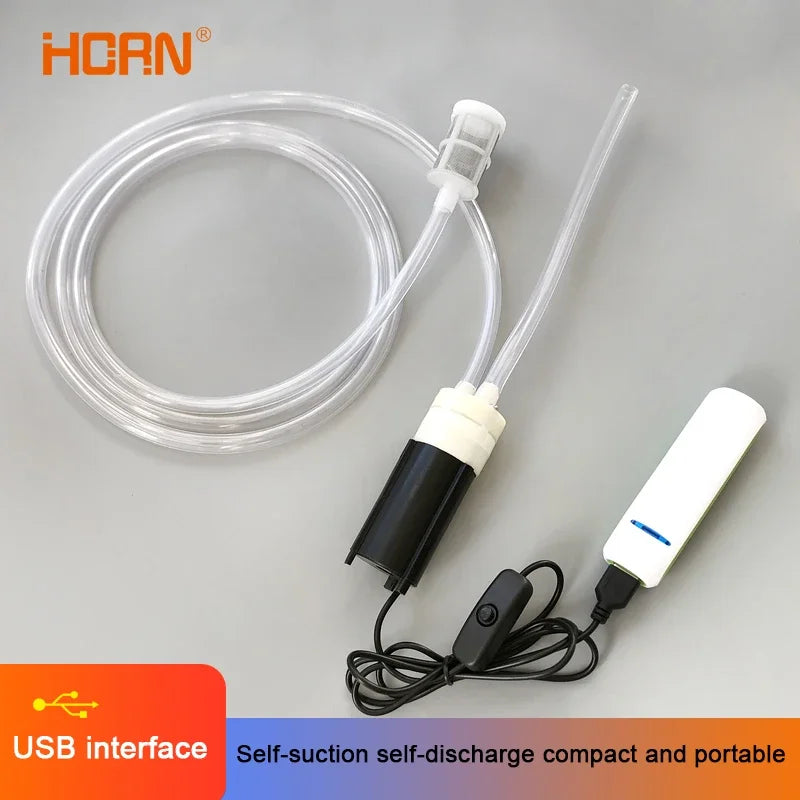 DIY High-Flow Electric Wine Pump USB Interface Peristaltic Pump Miniature Dosing Pump Peristaltic Hose Pump Electric Water Pump Quake CN 4.5V