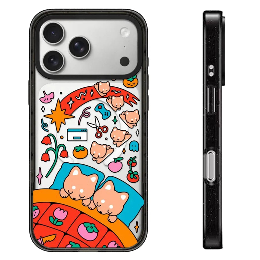 6090846 Impact Black Border Magnetic Case: Compatible with IPhone 18 17 16 15 14 13 Pro Max 18Pro Quake impact (MagSafe) 3 iPhone 18 Pro