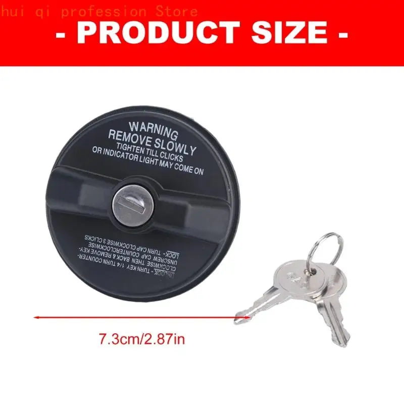 12495845 Seal Locking Gas Cap with 2 Keys Suitable for Routine Upkeep Use H8WE Quake