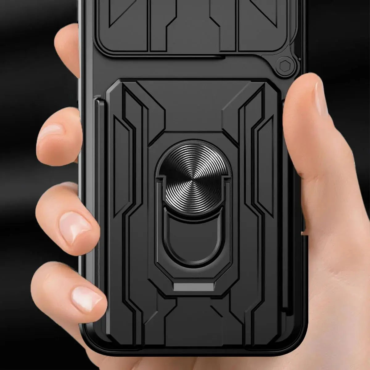 2-in-1 Card Case +Stand Phone Case For Motorola EDGE70 5G Shock-Proof Rear Cover Protective Phone Case Quake