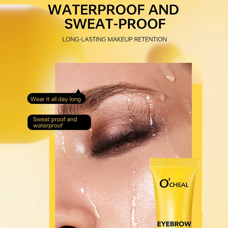 Waterproof Sweat-Proof Eyebrow Gel Long-Lasting Tinting Shaping Brow Makeup - Ideal Valentine's Day Gift for Perfect Brows Quake