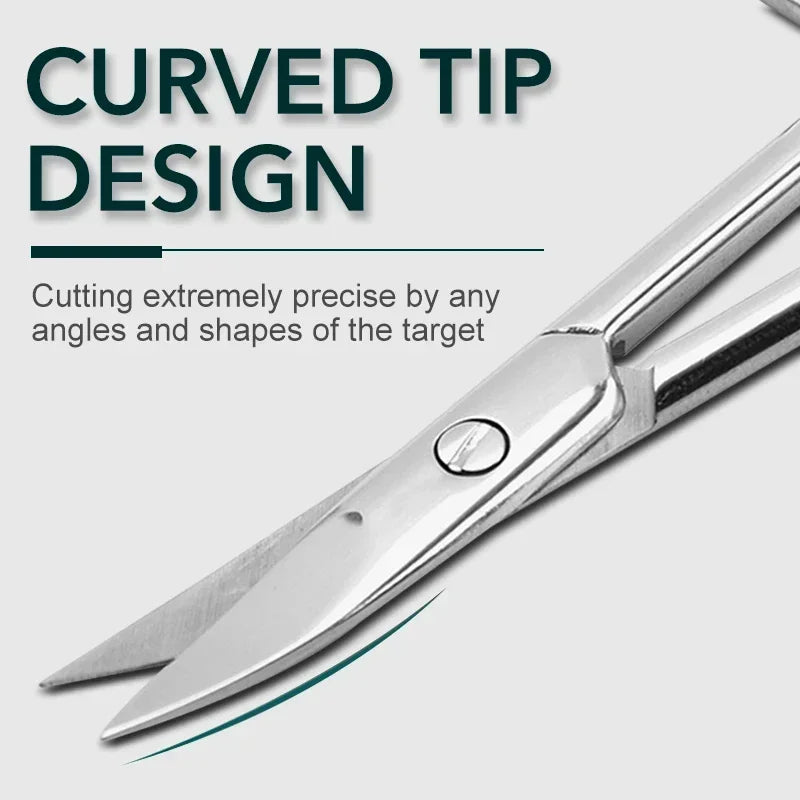 vvocci Cuticle Remover And Nails Cutter Professional TrimmerRussian Manicure Inox Stainless Steel Manicure Nail Cuticle Scissors Quake