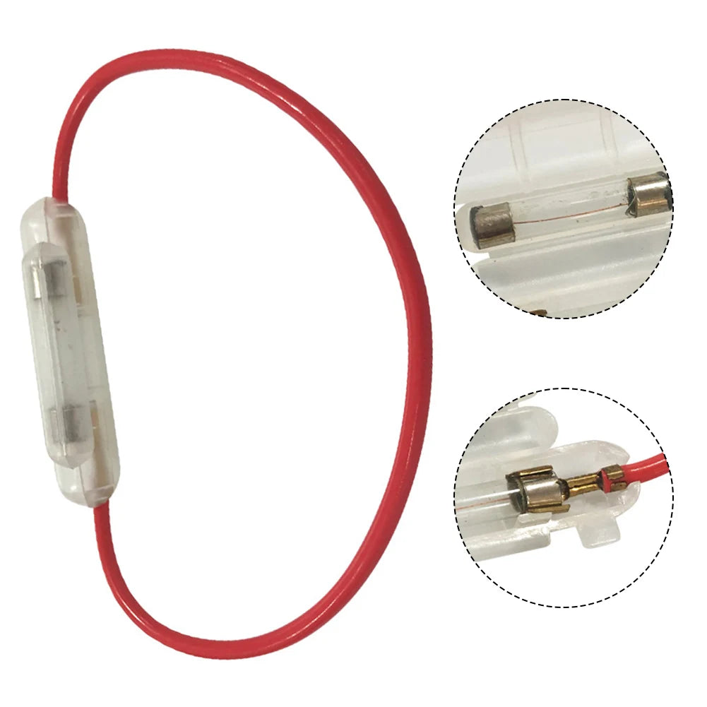 Electrical Fuse Box Car Truck Fuse Compatible With Various Vehicles Direct Replacement High Universality Fitment For Truck Red Quake