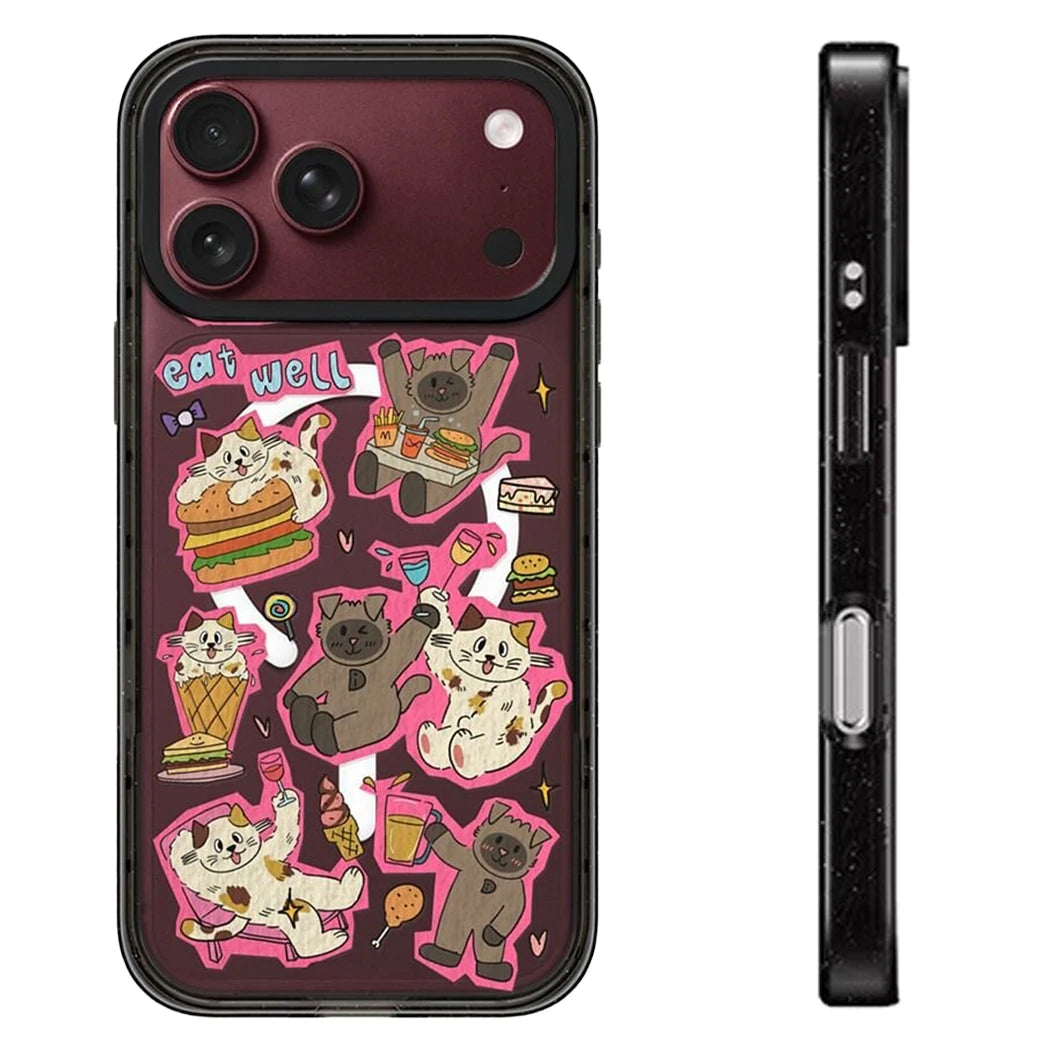 6091744 Impact Black Border Magnetic Case: Compatible with IPhone 18 17 16 15 14 13 Pro Max 18Pro Quake impact (no magsafe) 2 iPhone 13