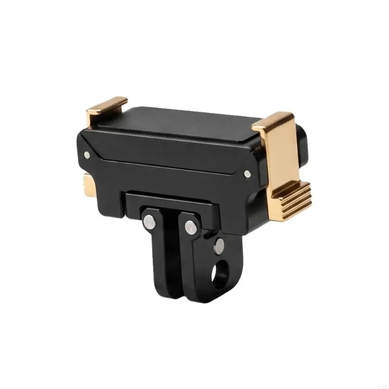 Quick Release Camera Mount Adapter with 1/4Inch Thread 2Prong Base, Aluminum Alloy Tripod Connectors for Action 6 K1KF Quake