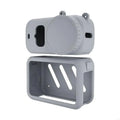 Waterproof Silicone Cover For Selected Action Camera Smooth Texture And Easy Removal Protective Cover K1KF Quake Gray CN