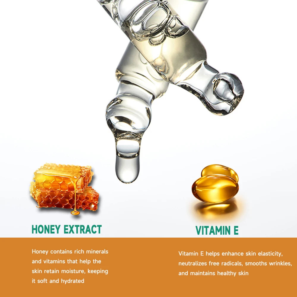 Vitamin E Manuka Honey Essence Moisturizing Face Serum Korean Skincare Products Antiwrinkle Facial Serum40ml/60ml 2025 NEW Quake