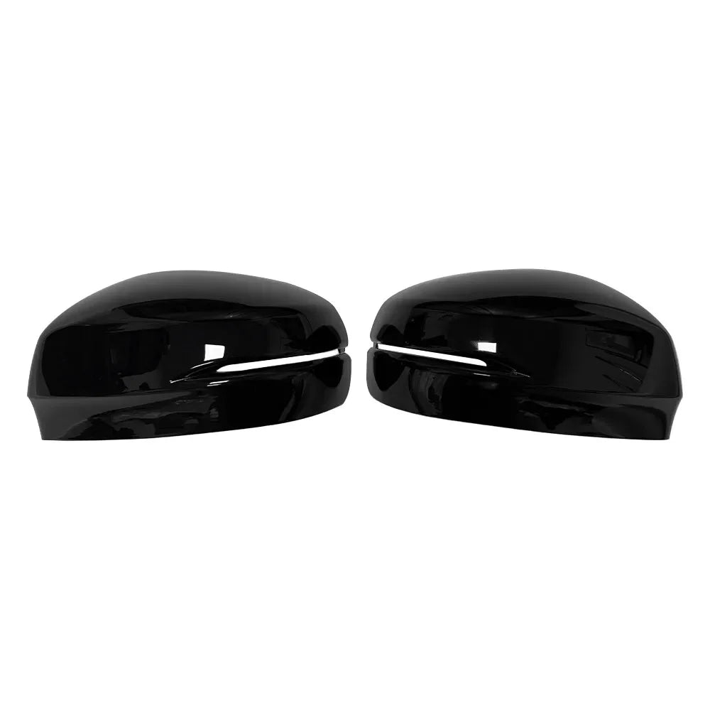 For Honda Odyssey 2015-2022 Car Sticker Rearview Side Mirror Cover Wing Cap Exterior Door Rear View Case Trim Carbon Fiber Look Quake