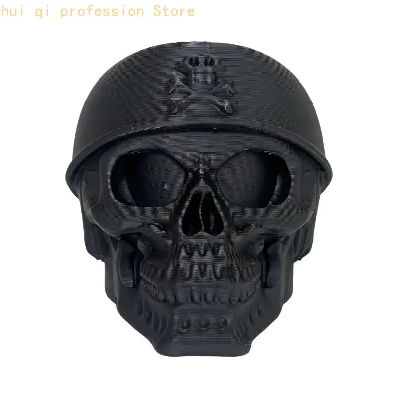 Slip-On Skull Tow Ball Cover for Outdoor Rear Styling and Daily Use H8WE Quake Black CN