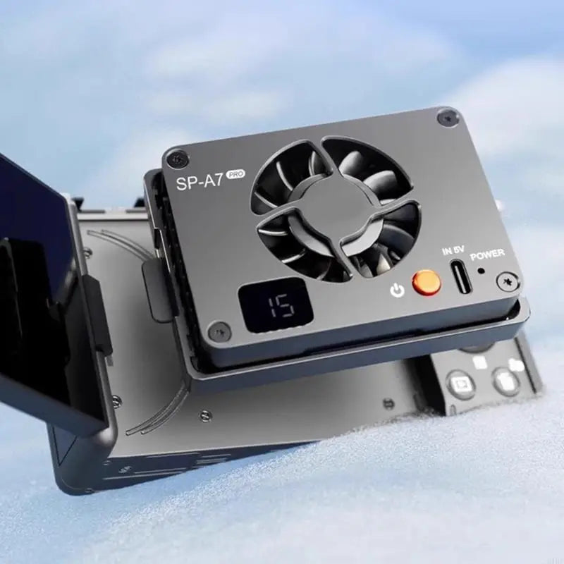 Battery Power Camera Intelligent Temperature Control Fan Semiconductor Cooling For Major Camera Models K1KF Quake