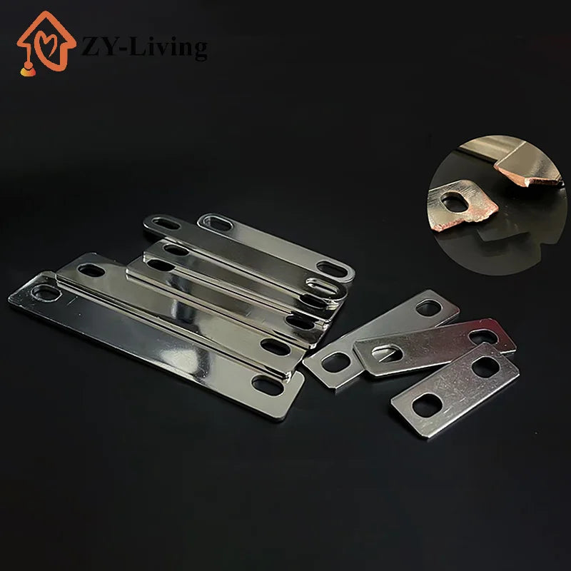 1Pc Lifepo4 Battery Copper Nickel Plate Busbars For 3.2V 260Ah 280Ah 300Ah 310Ah 320Ah Lithium Iron Phosphate Battery Connector Quake