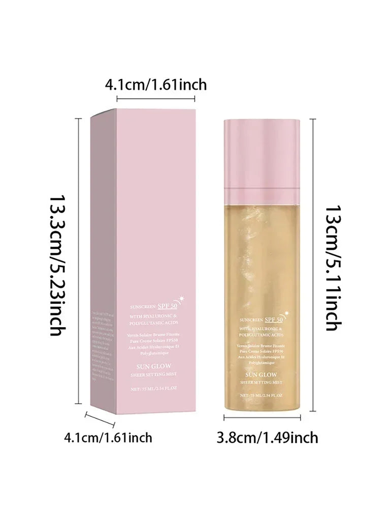 Hydrating Oil Control Setting Spray - Graduation Gift Long-Lasting Lightweight Non-Transfer for All Skin Types Quake