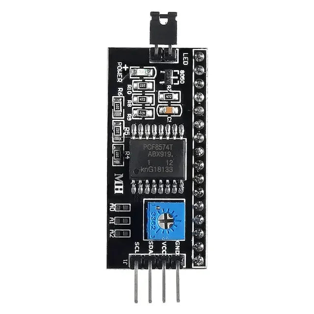 LCD1602 Module 16x2 Character Blue Screen LCD Display PCF8574T PCF8574 1602 LCD with IIC I2C Interface 5V Quake IIC Interface