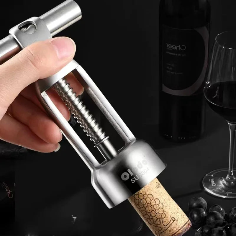 Creative and Convenient Red Wine Bottle Opener High-end Multifunctional Wine Bottle Opener for Home Use Quake