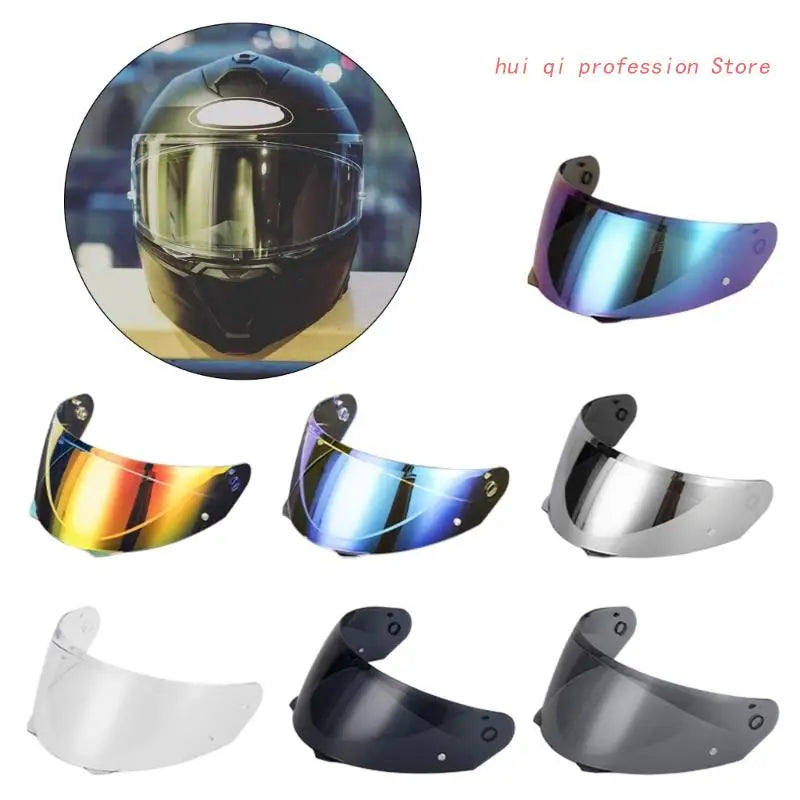 High-performance Motorcycles Helmet Visor Lens Windshield Replacement Motorbike Accessories Easy Fixing for HJC C70 P11 Quake