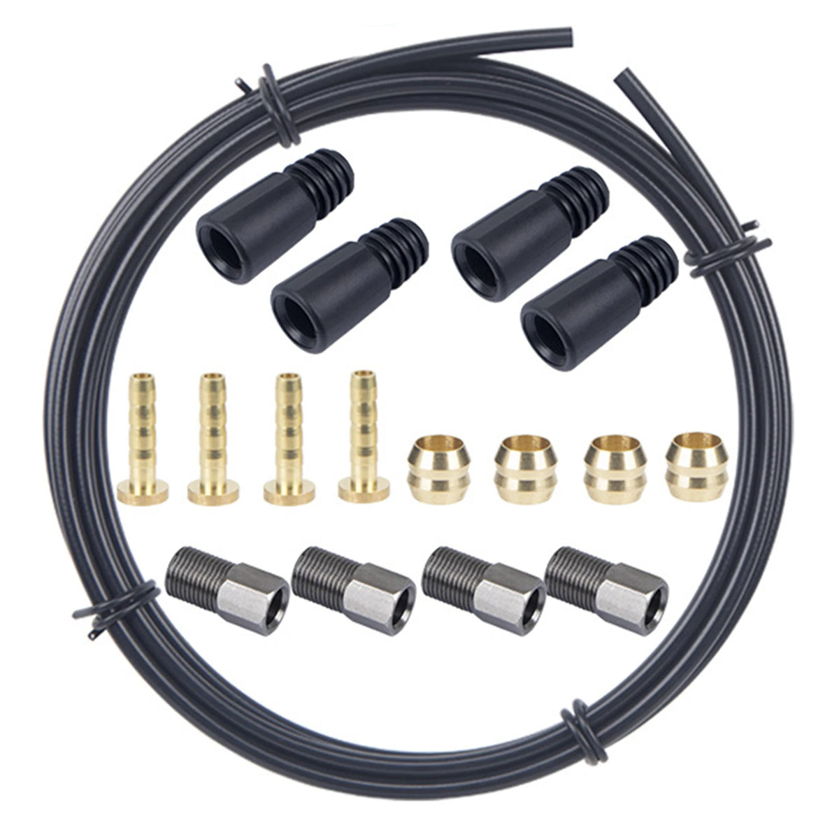 Disc Brake Hose Brake Hose Hydraulic 2.5m M506/M596M615M66 M675/M7000M785 M800/M985/M9000 MT2/MT4/MT5MT6/MT7MT8 Quake